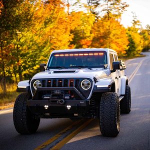 Jeep Wrangler JL Fog Light Kit - Front - KC HiLiTES - FLEX ERA 3 Dual Mode SAE - `10-`24